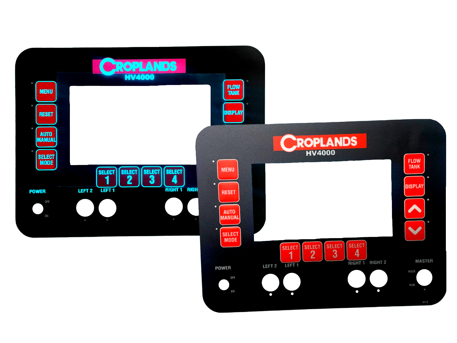 Backlit interface panel