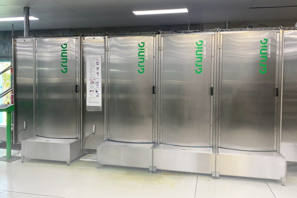 Grünig G-WASH 140 screen washing machines at Reid Print Technologies