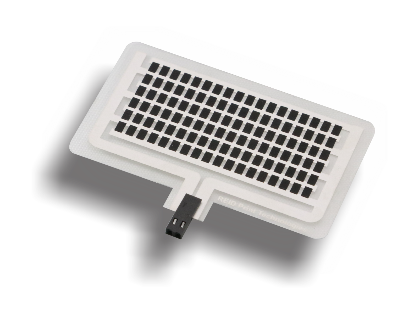 Reid printed PTC flexible heating element on thin film